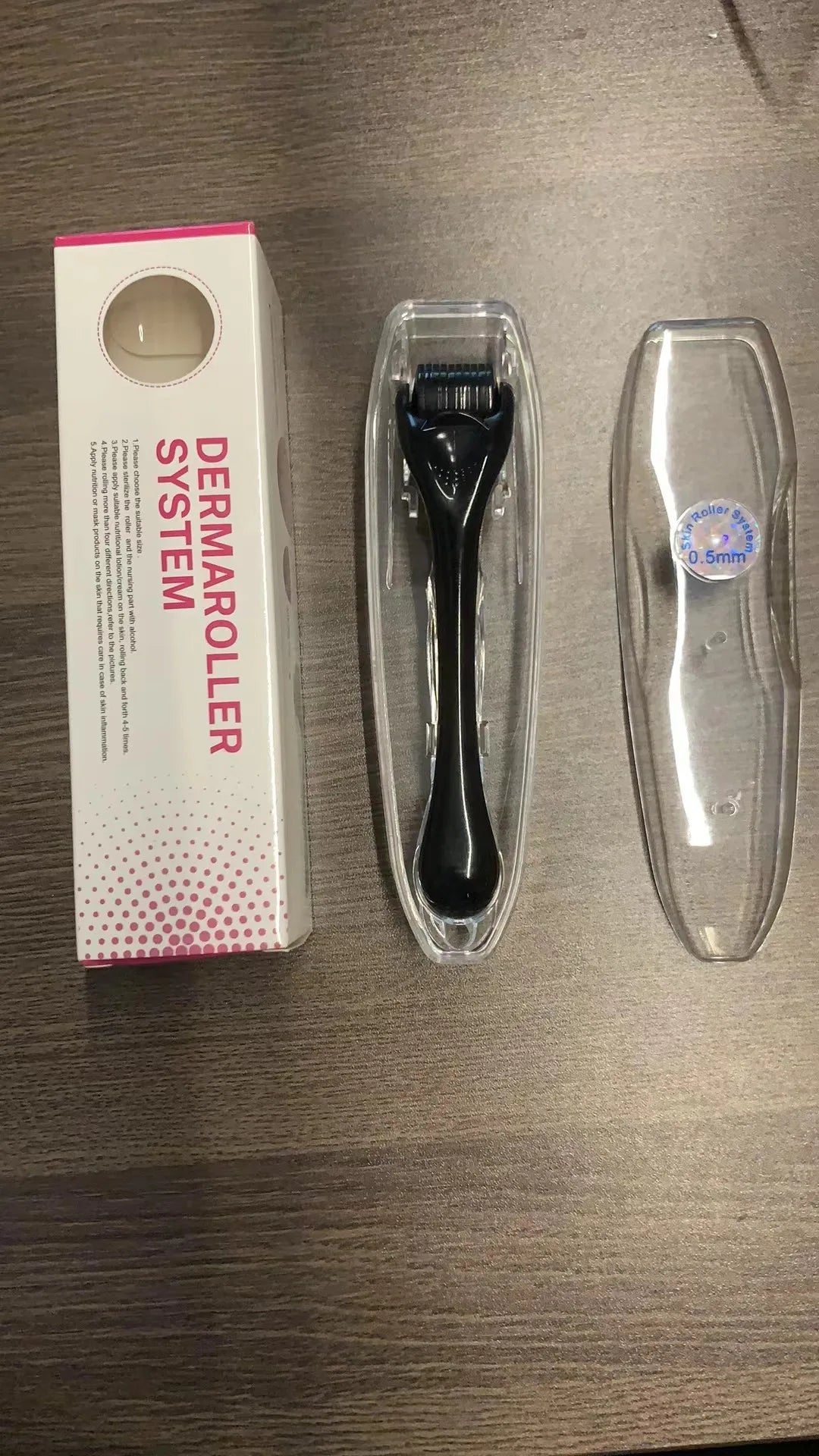 ✨ Kallimora Skin Rebirth Derma Roller – Boost Collagen, Smooth Skin & Stimulate Hair Growth