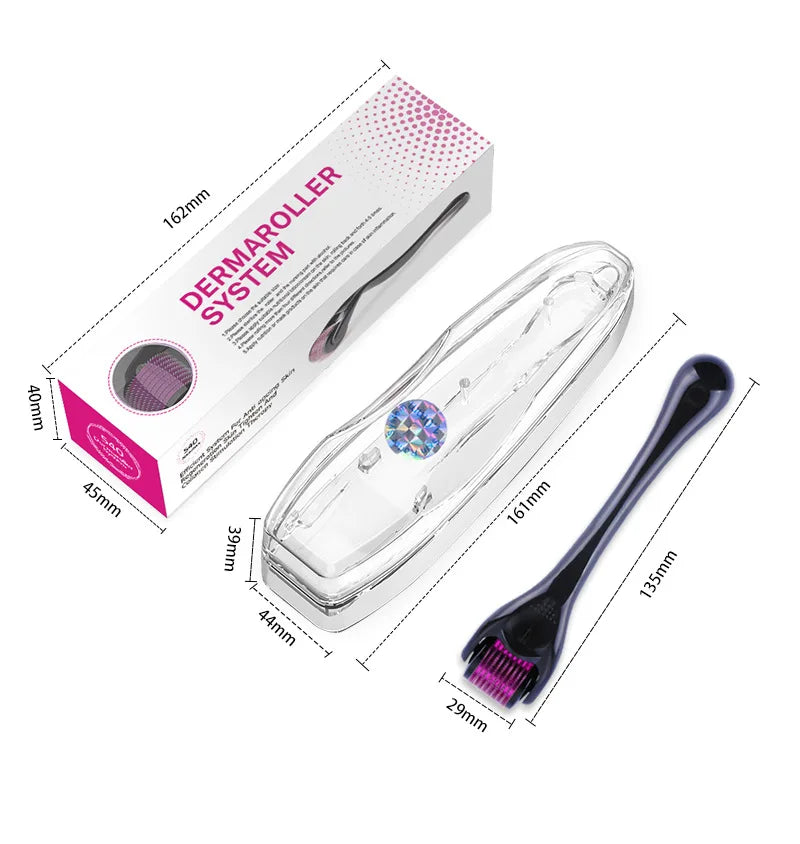 ✨ Kallimora Skin Rebirth Derma Roller – Boost Collagen, Smooth Skin & Stimulate Hair Growth